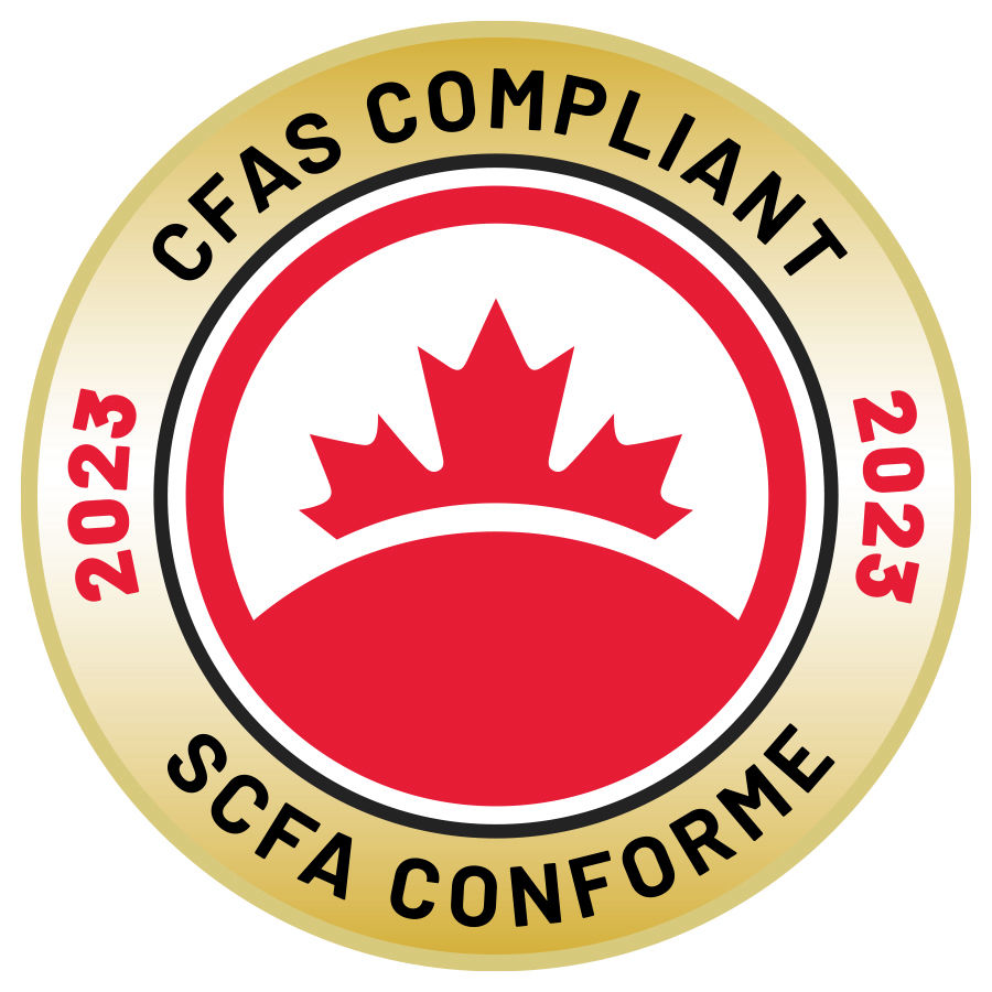 CFAS compliance logo 2023